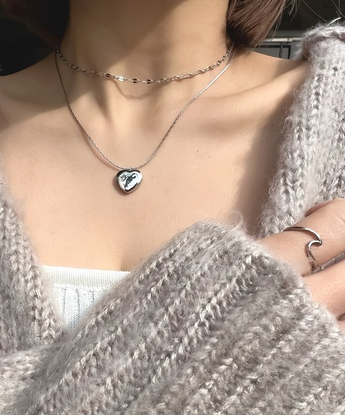 blackdia ocean(ブラックダイヤオーシャン)の「blackdia ocean サン&ジルコニアネックレス(ネックレス・レディース・シルバー/ゴールド/シルバー系その他/ゴールド系その他・FREE)」の10枚目の写真