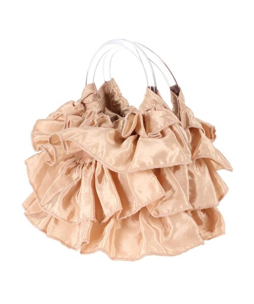 merry jenny（メリージェニー）の「サテンティアードbag（ハンドバッグ・レディース・ライトブルー/オレンジ/グリーン/アイボリー・FREE）」の22枚目の写真