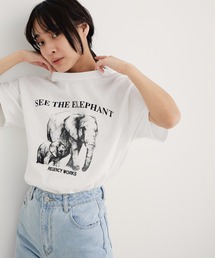 SALON adam et rope' | 【Regency Works】Short sleeve tee see the elephant(Tシャツ/カットソー)