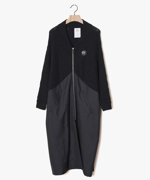 STOF(ストフ)の「Mixed Knit Coat(その他アウター・メンズ・ブラック/ネイビー・S/M)」の7枚目の写真