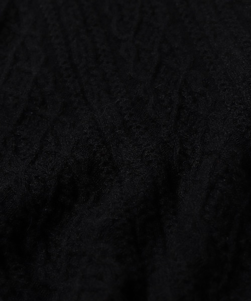 STOF(ストフ)の「Mixed Knit Coat(その他アウター・メンズ・ブラック/ネイビー・S/M)」の14枚目の写真