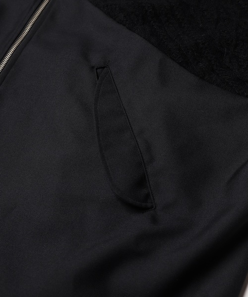 STOF(ストフ)の「Mixed Knit Coat(その他アウター・メンズ・ブラック/ネイビー・S/M)」の15枚目の写真