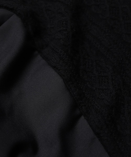 STOF(ストフ)の「Mixed Knit Coat(その他アウター・メンズ・ブラック/ネイビー・S/M)」の16枚目の写真