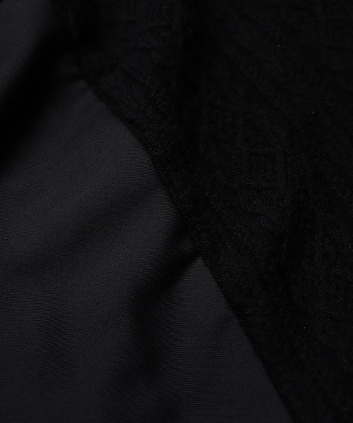 STOF(ストフ)の「Mixed Knit Coat(その他アウター・メンズ・ブラック/ネイビー・S/M)」の17枚目の写真