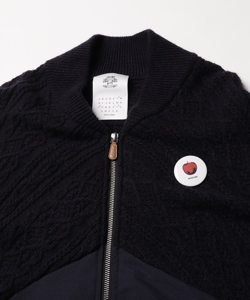 STOF(ストフ)の「Mixed Knit Coat(その他アウター・メンズ・ブラック/ネイビー・S/M)」の18枚目の写真