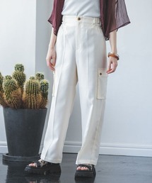 JEANASIS | サイドカットアウトフラップポケットパンツ/280291(その他パンツ)