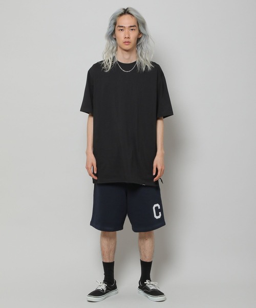 COVERNAT(カバーナット)の「【UNISEX】Covernat/C LOGO SWEAT SHORT PANTS 2268686(スウェットパンツ・メンズ・ブラック/グレー/ネイビー・MEDIUM/LARGE/SMALL)」の4枚目の写真