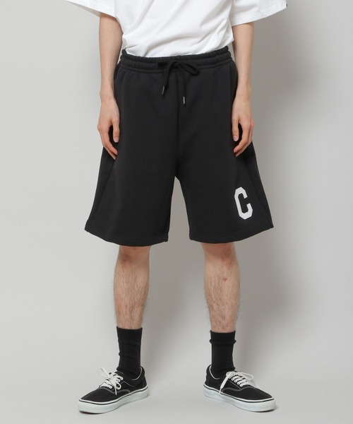 COVERNAT(カバーナット)の「【UNISEX】Covernat/C LOGO SWEAT SHORT PANTS 2268686(スウェットパンツ・メンズ・ブラック/グレー/ネイビー・MEDIUM/LARGE/SMALL)」の5枚目の写真