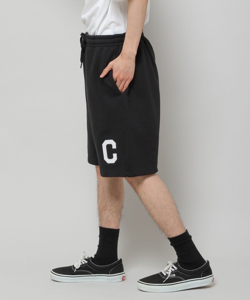 COVERNAT(カバーナット)の「【UNISEX】Covernat/C LOGO SWEAT SHORT PANTS 2268686(スウェットパンツ・メンズ・ブラック/グレー/ネイビー・MEDIUM/LARGE/SMALL)」の7枚目の写真