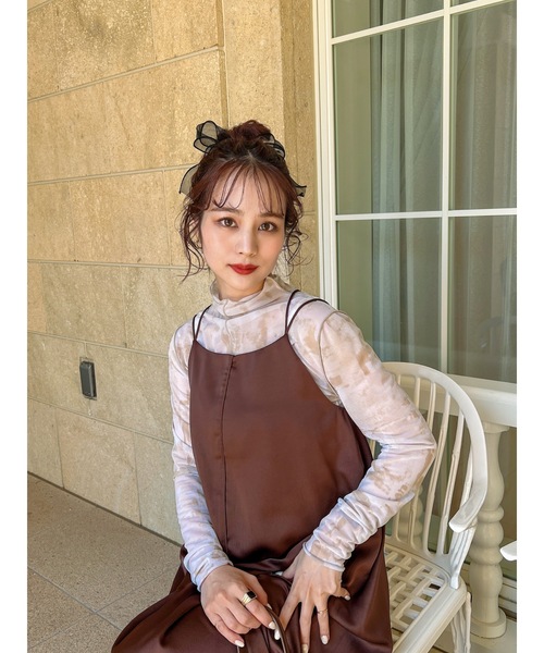 jumelle(ジュメロ)の「セカンドスキントップ(Tシャツ/カットソー・レディース・グレー/ベージュ・FREE)」の15枚目の写真