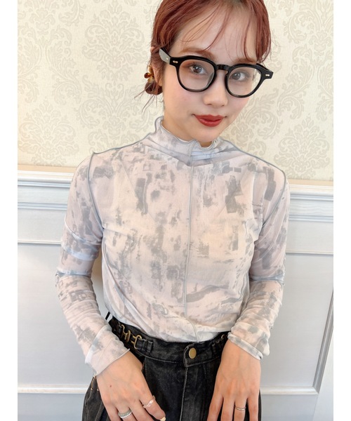 jumelle(ジュメロ)の「セカンドスキントップ(Tシャツ/カットソー・レディース・グレー/ベージュ・FREE)」の17枚目の写真