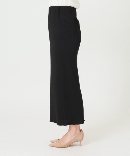 Noble（ノーブル）の「《追加7》トタンテレコタイトスカート（スカート・レディース・ブラック/グレー/ナチュラル/ネイビー・40/36/38）」の5枚目の写真