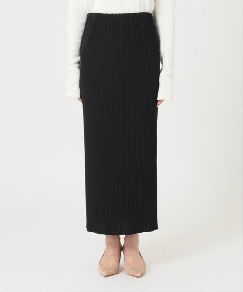 Noble（ノーブル）の「《追加7》トタンテレコタイトスカート（スカート・レディース・ブラック/グレー/ナチュラル/ネイビー・40/36/38）」の6枚目の写真