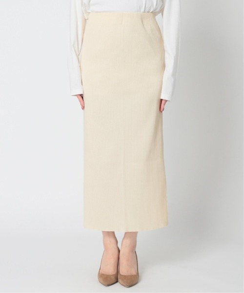 Noble（ノーブル）の「《追加7》トタンテレコタイトスカート（スカート・レディース・ブラック/グレー/ナチュラル/ネイビー・40/36/38）」の22枚目の写真