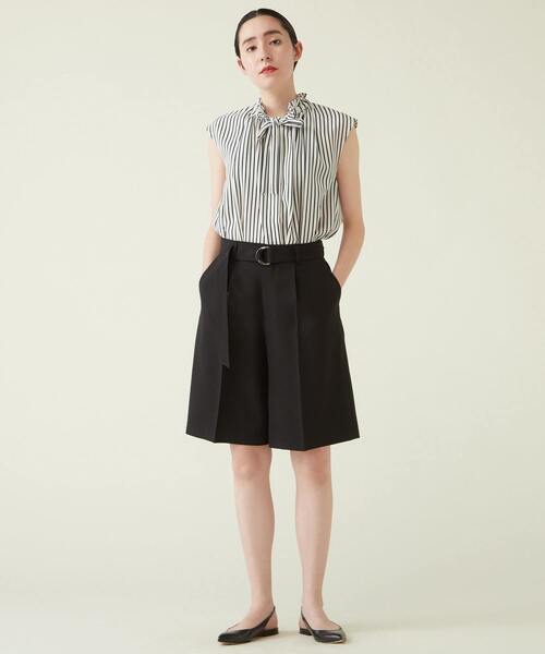 martinique（マルティニーク）の「martinique/ギャザーボウタイブラウス（シャツ/ブラウス・レディース・ホワイト/ネイビー/ドット・FREE）」の18枚目の写真