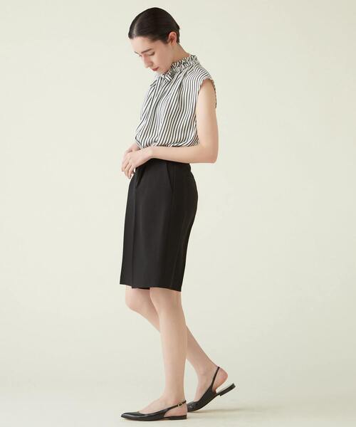 martinique（マルティニーク）の「martinique/ギャザーボウタイブラウス（シャツ/ブラウス・レディース・ホワイト/ネイビー/ドット・FREE）」の19枚目の写真