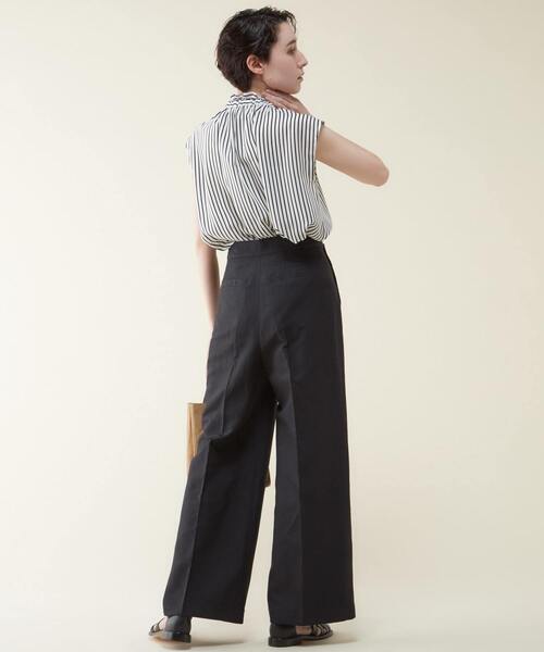 martinique（マルティニーク）の「martinique/ギャザーボウタイブラウス（シャツ/ブラウス・レディース・ホワイト/ネイビー/ドット・FREE）」の21枚目の写真