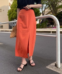 archives | 麻混タイトスリットスカート(スカート)