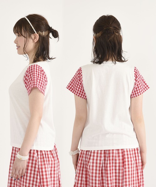 MARY QUANT（マリークワント）の「ギンガムチェックロゴ プルオーバー