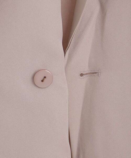 MAJESTIC LEGON（マジェスティックレゴン）の「ダブルボタンLadyジレ（ベスト・レディース・アイボリー/モカ・MEDIUM）」の11枚目の写真