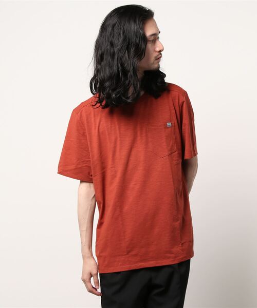 L.L.Bean(エルエルビーン)の「エクスプローラー・スラブ・ティ、半袖 米国フィット・レギュラー(Tシャツ/カットソー・メンズ・グレー/レッド/イエロー/グリーン/ネイビー・SMALL/MEDIUM/LARGE)」の19枚目の写真