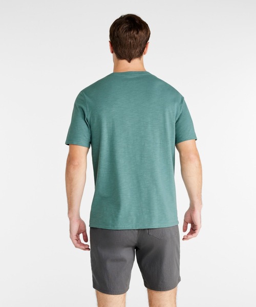 L.L.Bean(エルエルビーン)の「エクスプローラー・スラブ・ティ、半袖 米国フィット・レギュラー(Tシャツ/カットソー・メンズ・グレー/レッド/イエロー/グリーン/ネイビー・SMALL/MEDIUM/LARGE)」の22枚目の写真