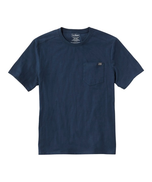 L.L.Bean(エルエルビーン)の「エクスプローラー・スラブ・ティ、半袖 米国フィット・レギュラー(Tシャツ/カットソー・メンズ・グレー/レッド/イエロー/グリーン/ネイビー・SMALL/MEDIUM/LARGE)」の6枚目の写真