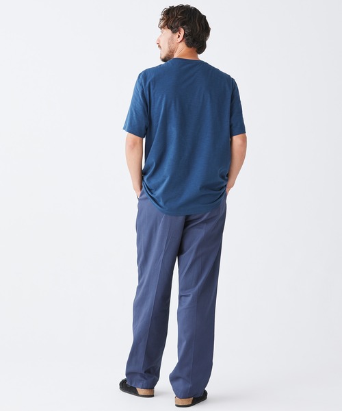 L.L.Bean(エルエルビーン)の「エクスプローラー・スラブ・ティ、半袖 米国フィット・レギュラー(Tシャツ/カットソー・メンズ・グレー/レッド/イエロー/グリーン/ネイビー・SMALL/MEDIUM/LARGE)」の13枚目の写真