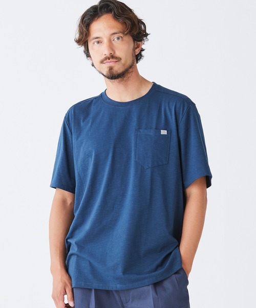 L.L.Bean(エルエルビーン)の「エクスプローラー・スラブ・ティ、半袖 米国フィット・レギュラー(Tシャツ/カットソー・メンズ・グレー/レッド/イエロー/グリーン/ネイビー・SMALL/MEDIUM/LARGE)」の16枚目の写真