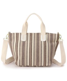 SHOO・LA・RUE | ストライプ2WAYトート(トートバッグ)