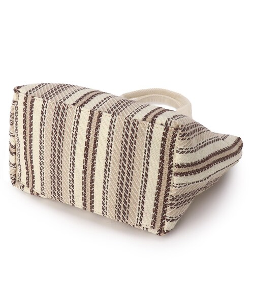 SHOO・LA・RUE（シューラルー）の「◆ストライプ2WAYトート（トートバッグ・レディース・イエロー系2/ベージュ系2/レッド系4・00）」の19枚目の写真