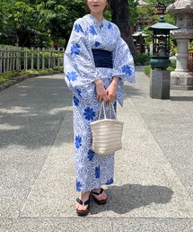 CAPRICIEUX LE'MAGE | ゆかた3点SET〈ゆかた/兵児帯/下駄〉(浴衣)