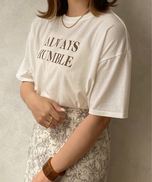 apres jour clair(アプレジュールクレア)の「【apres jour clair】アソートTシャツ【ZOZOTOWN限定アイテム】(Tシャツ/カットソー・レディース・ホワイト系その他/ベージュ/ブラウン系その他/オフホワイト・フリー/X-LARGE)」の20枚目の写真