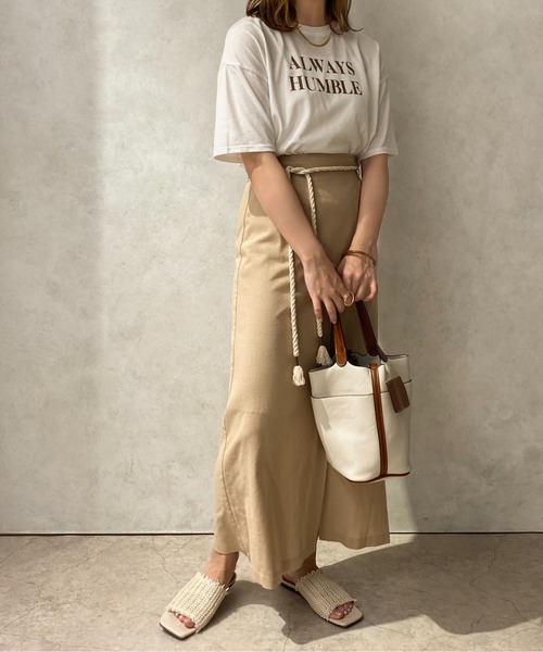 apres jour clair(アプレジュールクレア)の「【apres jour clair】アソートTシャツ【ZOZOTOWN限定アイテム】(Tシャツ/カットソー・レディース・ホワイト系その他/ベージュ/ブラウン系その他/オフホワイト・フリー/X-LARGE)」の12枚目の写真
