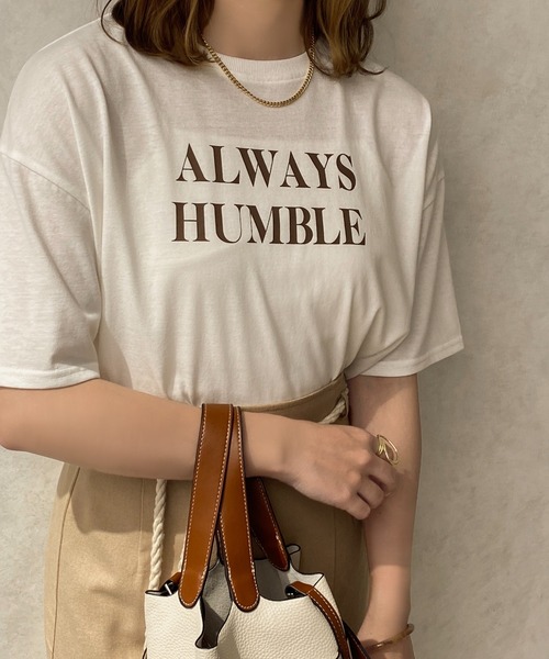apres jour clair(アプレジュールクレア)の「【apres jour clair】アソートTシャツ【ZOZOTOWN限定アイテム】(Tシャツ/カットソー・レディース・ホワイト系その他/ベージュ/ブラウン系その他/オフホワイト・フリー/X-LARGE)」の11枚目の写真