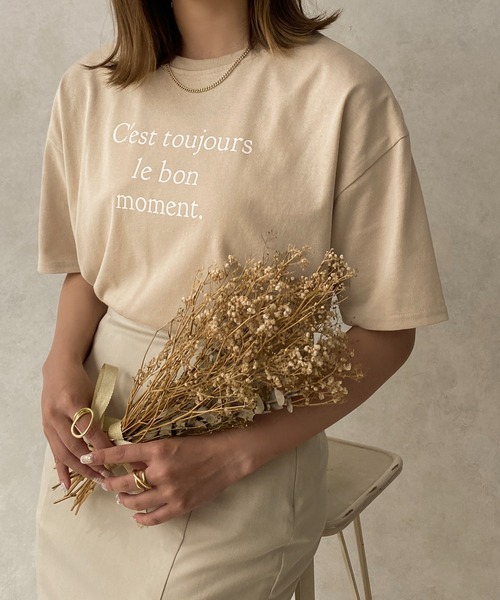 apres jour clair(アプレジュールクレア)の「【apres jour clair】アソートTシャツ【ZOZOTOWN限定アイテム】(Tシャツ/カットソー・レディース・ホワイト系その他/ベージュ/ブラウン系その他/オフホワイト・フリー/X-LARGE)」の17枚目の写真