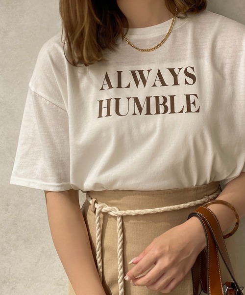 apres jour clair(アプレジュールクレア)の「【apres jour clair】アソートTシャツ【ZOZOTOWN限定アイテム】(Tシャツ/カットソー・レディース・ホワイト系その他/ベージュ/ブラウン系その他/オフホワイト・フリー/X-LARGE)」の10枚目の写真