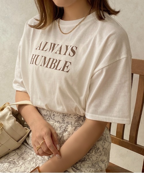 apres jour clair(アプレジュールクレア)の「【apres jour clair】アソートTシャツ【ZOZOTOWN限定アイテム】(Tシャツ/カットソー・レディース・ホワイト系その他/ベージュ/ブラウン系その他/オフホワイト・フリー/X-LARGE)」の14枚目の写真