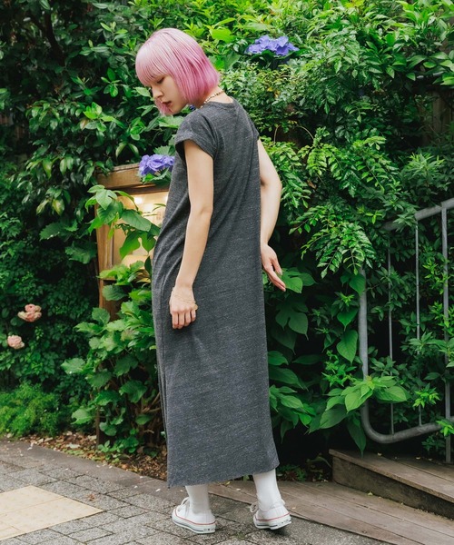 CAL．Berries（カルベリーズ）の「CAL．Berries/カルベリーズ OTONASLIT DRESS WOMEN'S ロングワンピース（ワンピース・レディース・ダークネイビー/ブラック・S）」の19枚目の写真