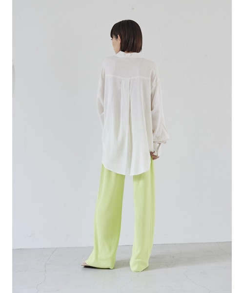 rem closet（レムクローゼット）の「レーヨンリネンマルチボタンシャツ（シャツ/ブラウス・レディース・ナチュラル・FREE）」の13枚目の写真