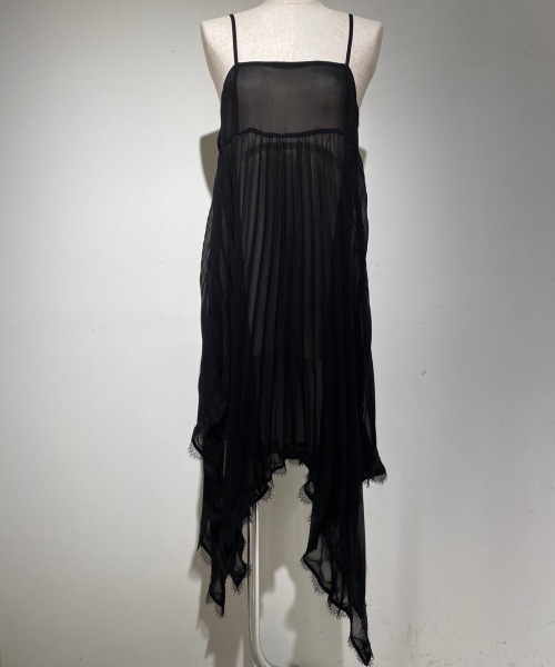 ADDICT NOIR（アディクトノアー）の「ADDICT NOIR/アディクト ノアー/Pleats Chiffon Tops（ワンピース・レディース・ブラック・FREE）」の20枚目の写真