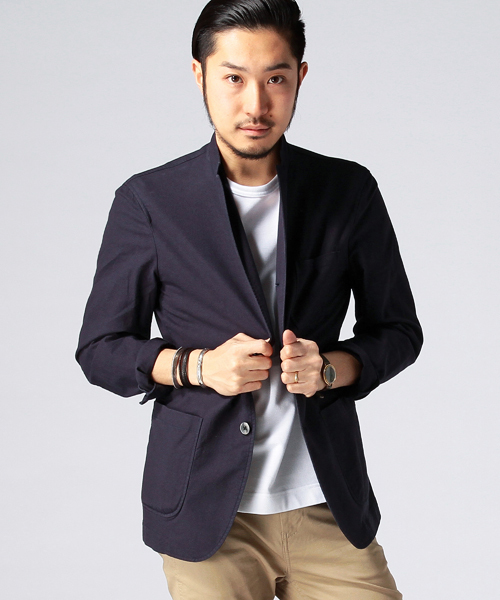 BEAMS(ビームス)の「◎BEAMS / オックスフォード 3Bジャケット(テーラードジャケット・メンズ・ブラック/ベージュ/ネイビー・MEDIUM/LARGE/SMALL/X-LARGE)」の3枚目の写真