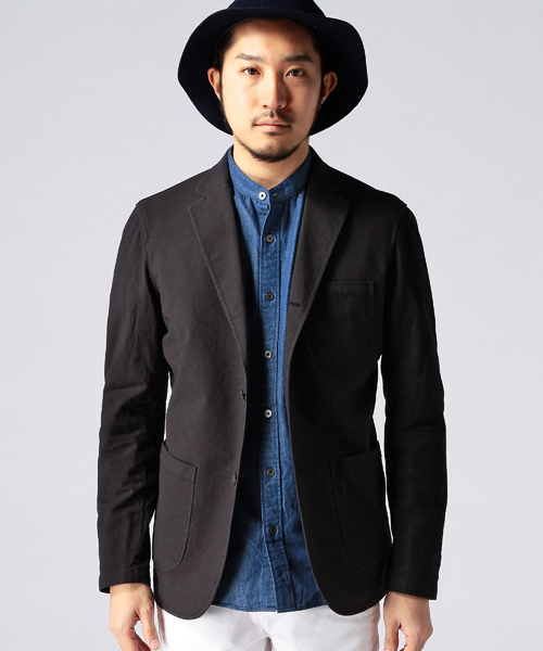 BEAMS(ビームス)の「◎BEAMS / オックスフォード 3Bジャケット(テーラードジャケット・メンズ・ブラック/ベージュ/ネイビー・MEDIUM/LARGE/SMALL/X-LARGE)」の19枚目の写真