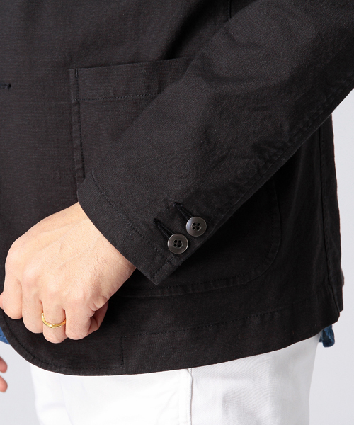 BEAMS(ビームス)の「◎BEAMS / オックスフォード 3Bジャケット(テーラードジャケット・メンズ・ブラック/ベージュ/ネイビー・MEDIUM/LARGE/SMALL/X-LARGE)」の22枚目の写真