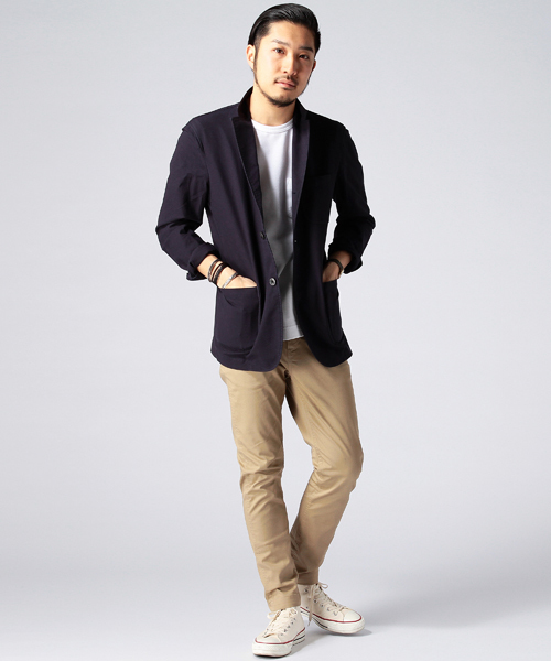 BEAMS(ビームス)の「◎BEAMS / オックスフォード 3Bジャケット(テーラードジャケット・メンズ・ブラック/ベージュ/ネイビー・MEDIUM/LARGE/SMALL/X-LARGE)」の17枚目の写真