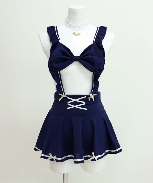 セクシーレースキャット【ハロウィンコスプレ6点セット】 jewels】セクシーレースキャット ハロウィンコスプレ6点セット