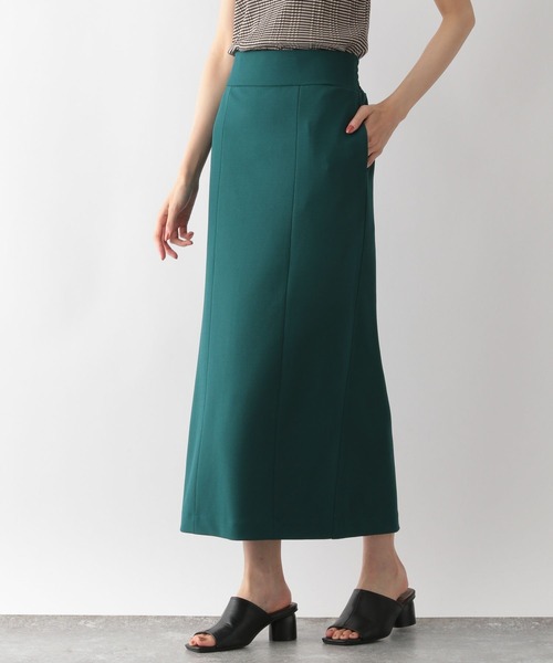 GLOBAL WORK(グローバルワーク)の「スゴラクストレッチIラインスカート/345743(スカート・レディース・ブラック/ブラウン/オレンジ/グリーン・MEDIUM/LARGE)」の3枚目の写真