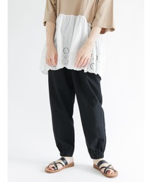 Samansa Mos2 | 裾絞りパンツ(その他パンツ)