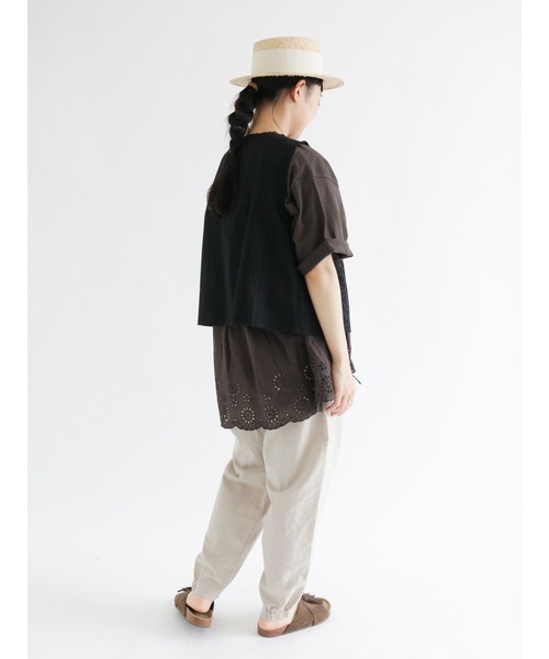 Samansa Mos2（サマンサ モスモス）の「裾絞りパンツ（その他パンツ