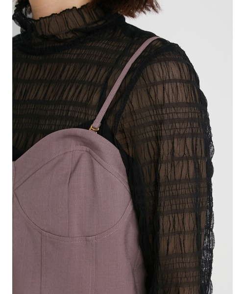 LILY BROWN(リリーブラウン)の「コルセットビスチェトップス(その他トップス・レディース・ベージュ/ブラウン/ラベンダー・FREE)」の15枚目の写真